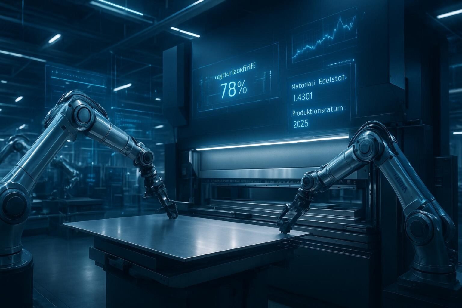 Wie Blechbiegen die Qualität der Industrieproduktion verbessert