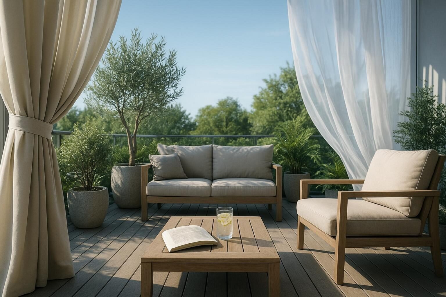 Wasserdichte vs. transparente Outdoor-Vorhänge: Welche sollte man wählen?