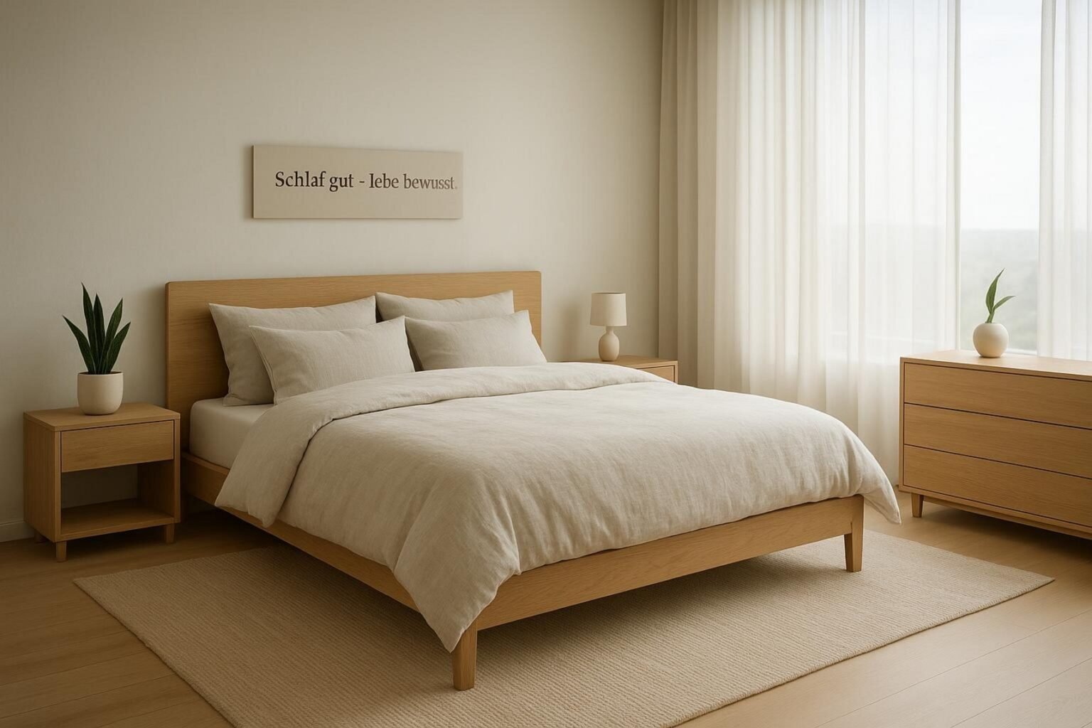 Gesundheitsbewusste Luxus-Schlafzimmermöbel für moderne Innenräume