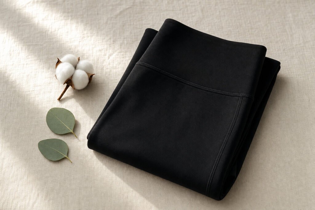 Funktionale Leggings für Frauen aus nachhaltigen Fasern im Alltag